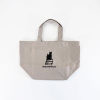 BIBLIOPHILIC CANVAS TOTE BAG S size