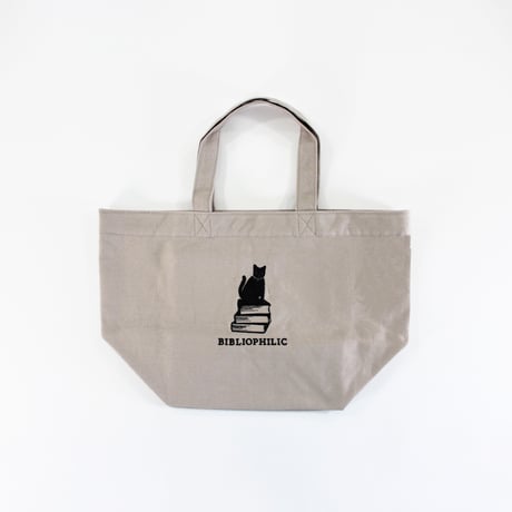 BIBLIOPHILIC CANVAS TOTE BAG S size