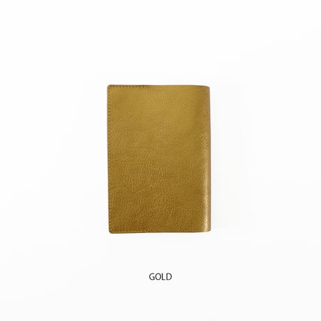 ブックカバー / COW LEATHER BOOK COVER 文庫 SILVER/GOLD
