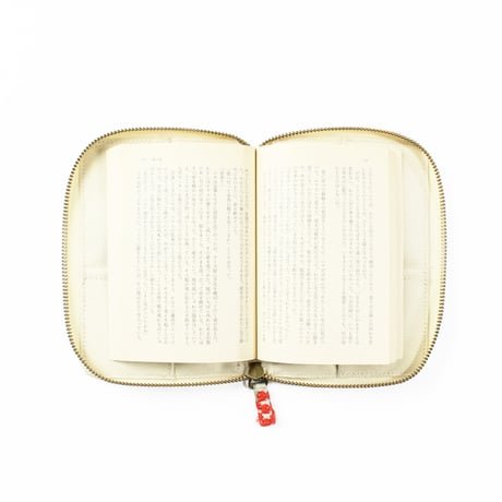 ブックポーチ / EMBROIDERY BOOKPOUCH 23AW