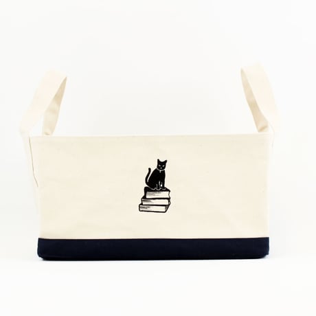 BOOK TOTE BAG WAXED