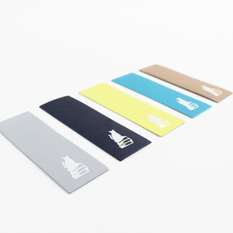 しおり　DOUBLE FACE LEATHER BOOKMARK