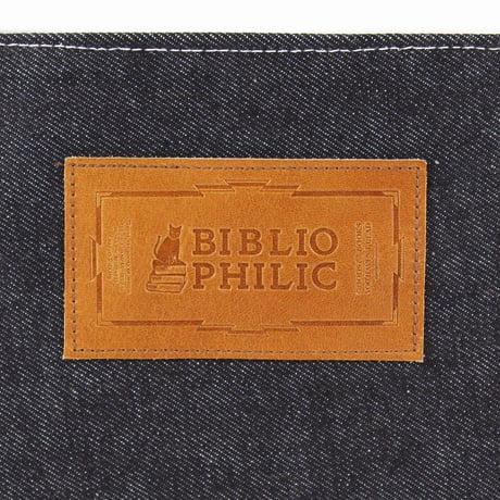 BOOK TOTE BAG DENIM HALF