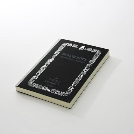 ノート / BIBLIO NOTE 無地 箔 A5