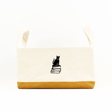 BOOK TOTE BAG WAXED