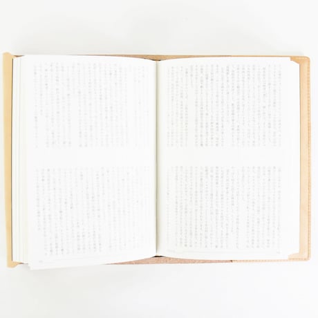 ブックカバー / COW LEATHER BOOK COVER A5判 栃木レザー