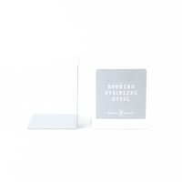 ブックエンド / BOOK END STAINLESS STEEL