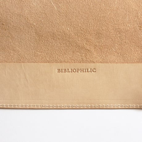 ブックカバー / COW LEATHER BOOK COVER 文庫 SILVER/GOLD