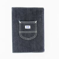 LEE BOOK COVER  A5  DENIM BLUE