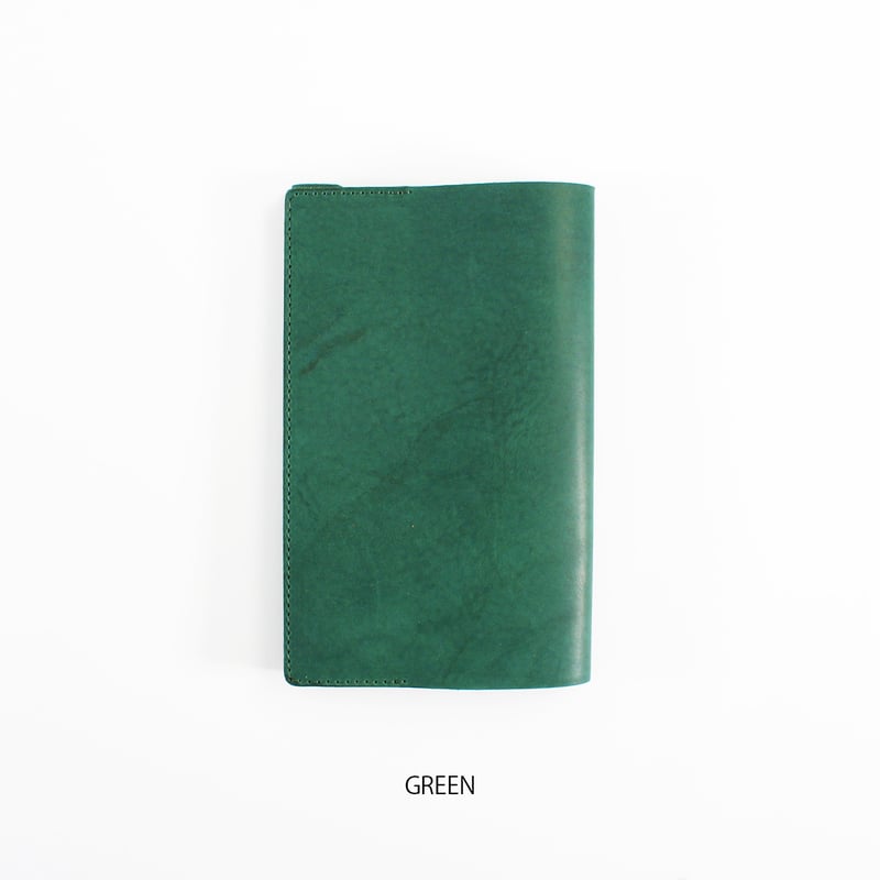 ブックカバー / COW LEATHER BOOK COVER WAXED 新書 | BIBL