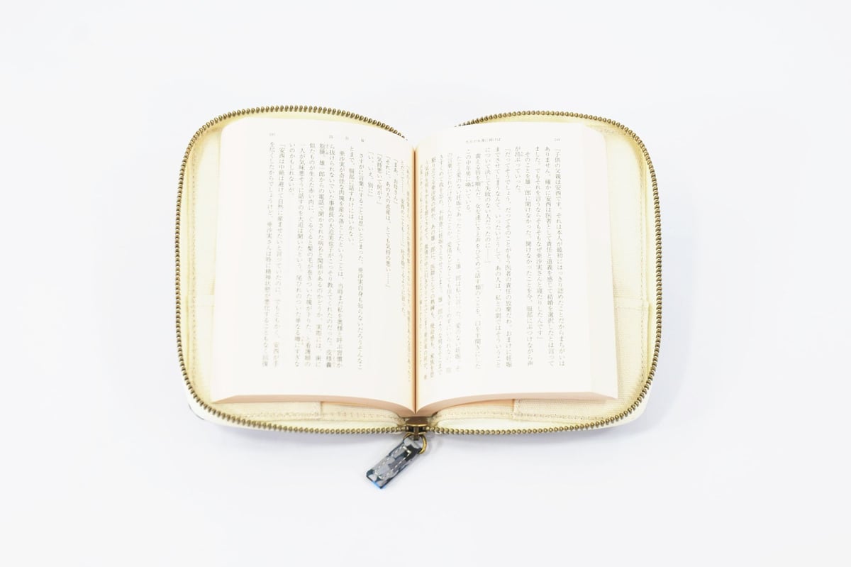 ブックポーチ / LIBERTY PRINT BOOK POUCH 文庫 2021 SS SE
