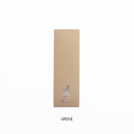 しおり　DOUBLE FACE LEATHER BOOKMARK