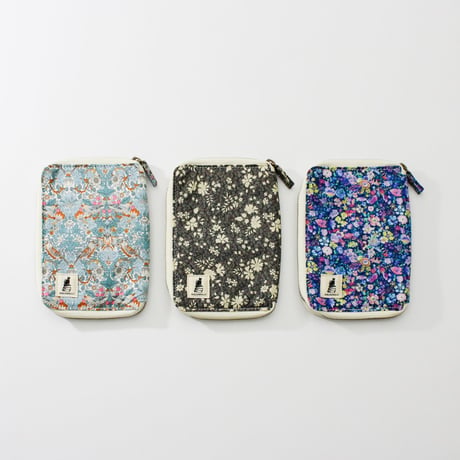 ブックポーチ / LIBERTY PRINT BOOK POUCH 文庫 ETERNAL