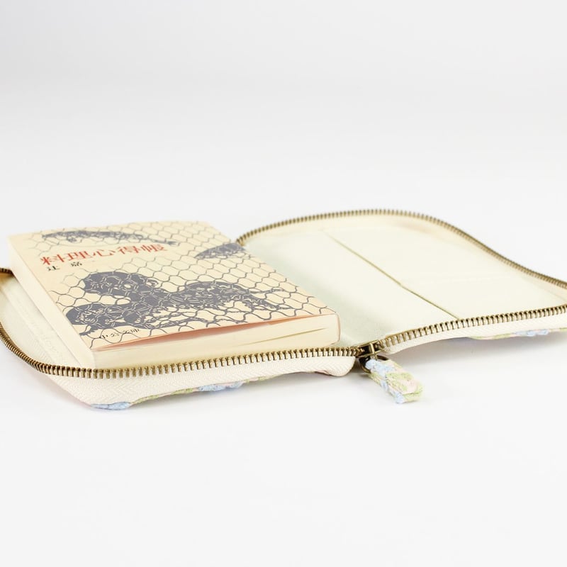 ブックポーチ / EMBROIDERY BOOKPOUCH 25AW | BIBLIOPHILIC