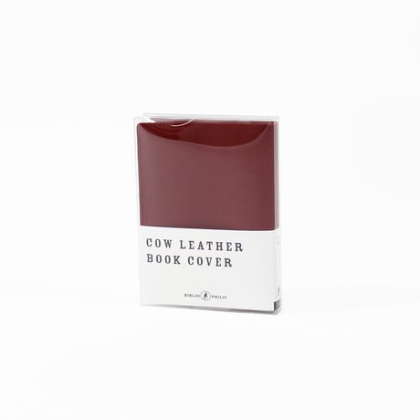 ブックカバー / COW LEATHER BOOK COVER WAXED 文庫