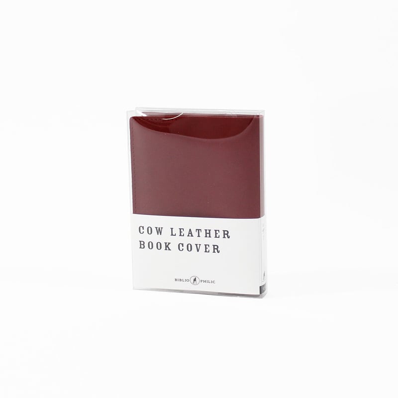 ブックカバー / COW LEATHER BOOK COVER WAXED 文庫 | BIBL