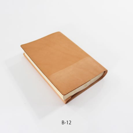 COW LEATHER BOOK COVER A5判 栃木レザー　※日焼けあり※