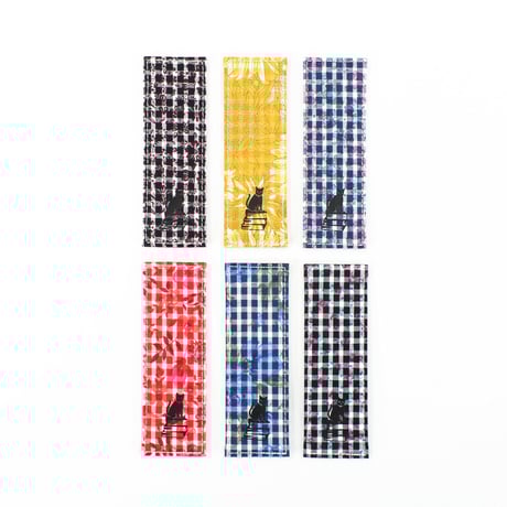 しおり　ブックマーカー❁ミシェル(マイルドレイン)　リバティプリント使用 ミドリ（MIDORI） ブックマーカー 刺繍 62331006 トリ柄