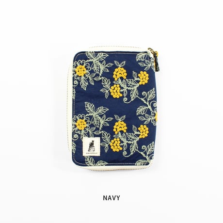ブックポーチ / EMBROIDERY BOOKPOUCH 23AW