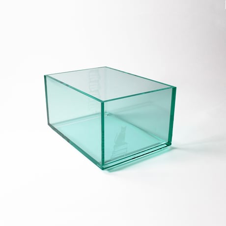 BOOK CONTAINER HALF ACRYLIC/ ACRYLIC GLASS COLOR　展示品