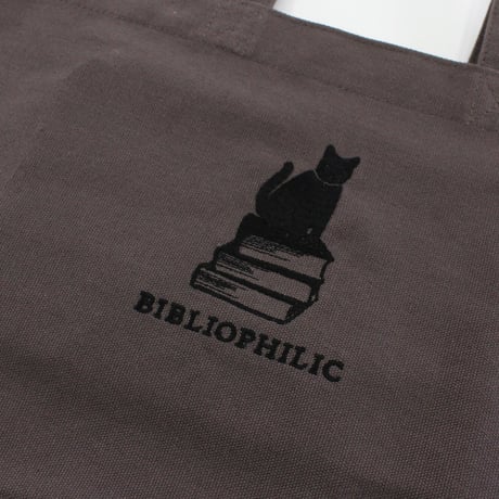 BIBLIOPHILIC CANVAS TOTE BAG S size