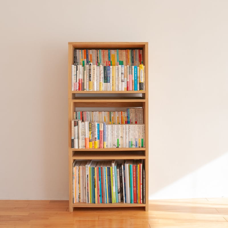 ブックシェルフ 黒猫の本棚 STACKING SHELF 3段 REGULAR×REGULAR