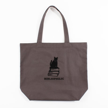 BIBLIOPHILIC CANVAS TOTE BAG L size