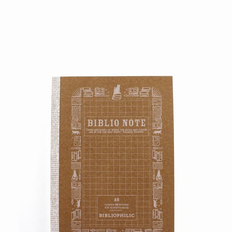 ノート　BIBLIO NOTE GRID A6文庫