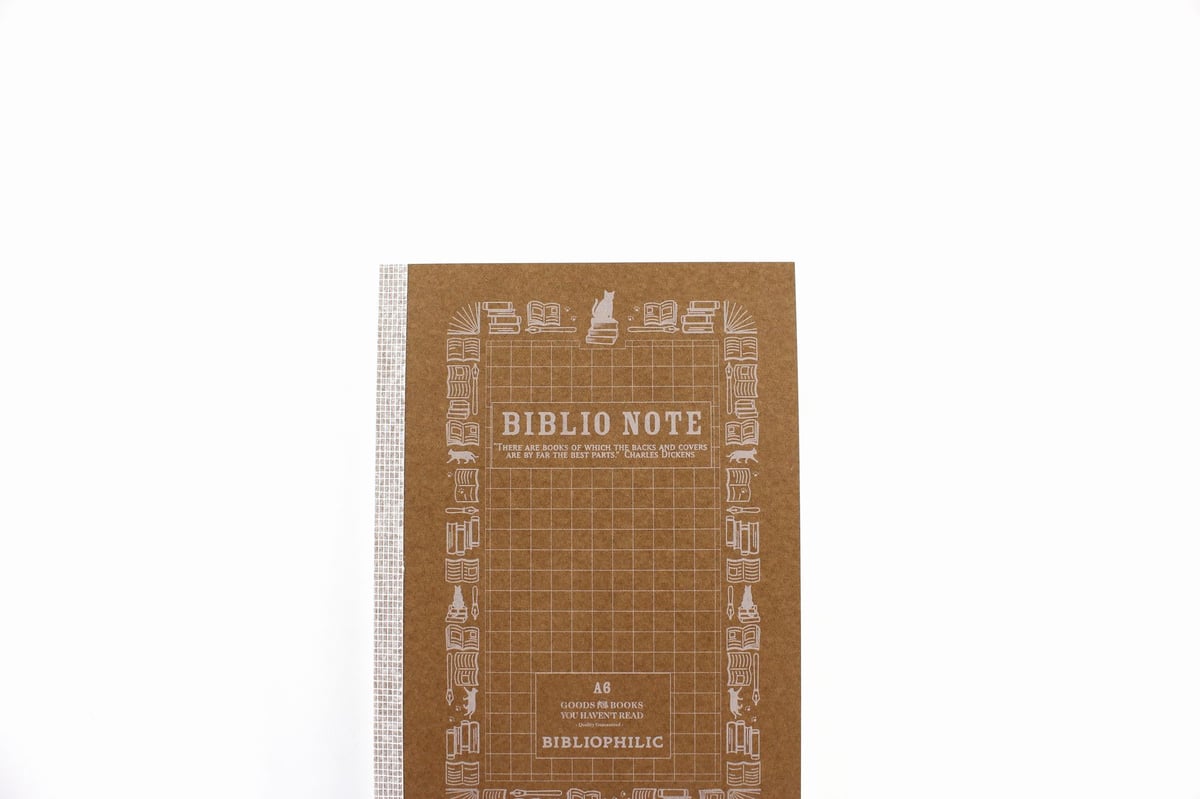 ノート BIBLIO NOTE GRID A6文庫 | BIBLIOPHILIC