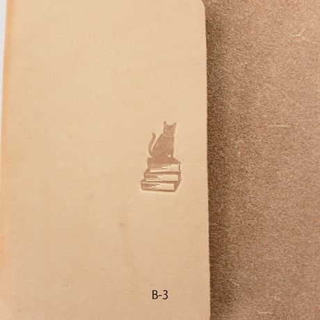 COW LEATHER BOOK COVER A5判 栃木レザー　※日焼けあり※