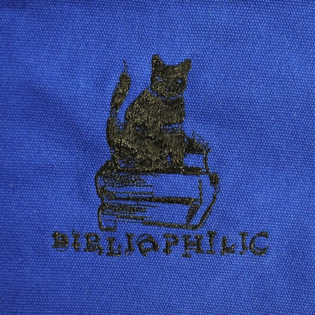 数量限定　Nukeme  ×  BIBLIOPHILIC  グリッチ刺繍キャンバストートバッグ Sサイズ