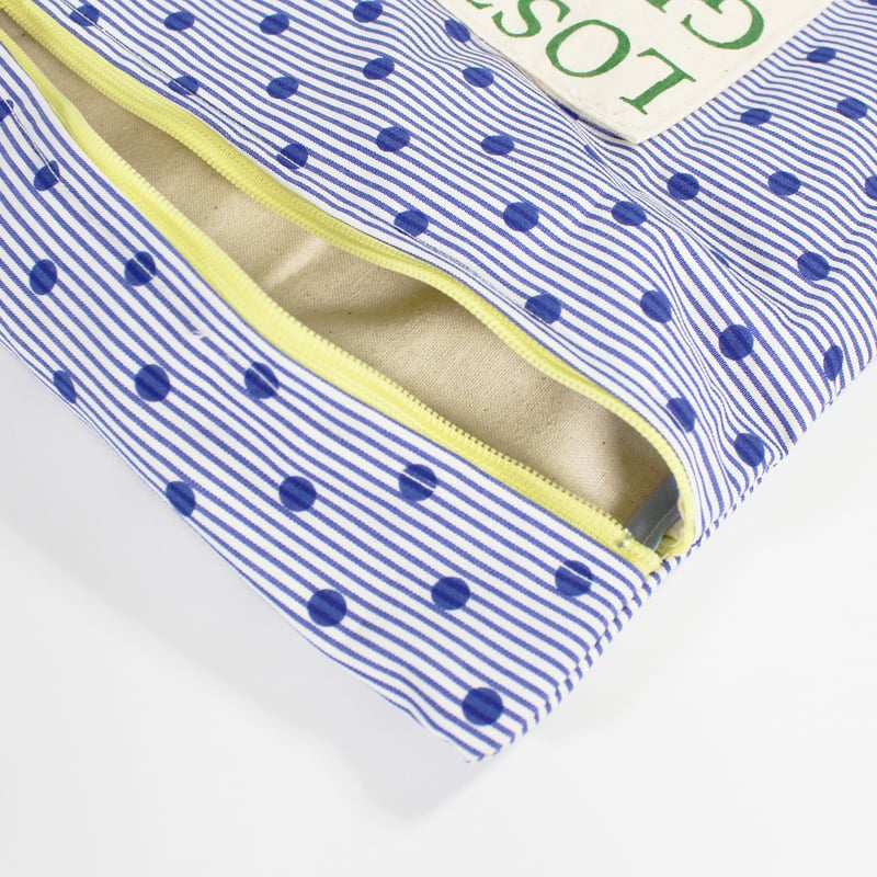 Nine Stories BOOK POUCH DOT BORDER | BIBLIOPHILIC