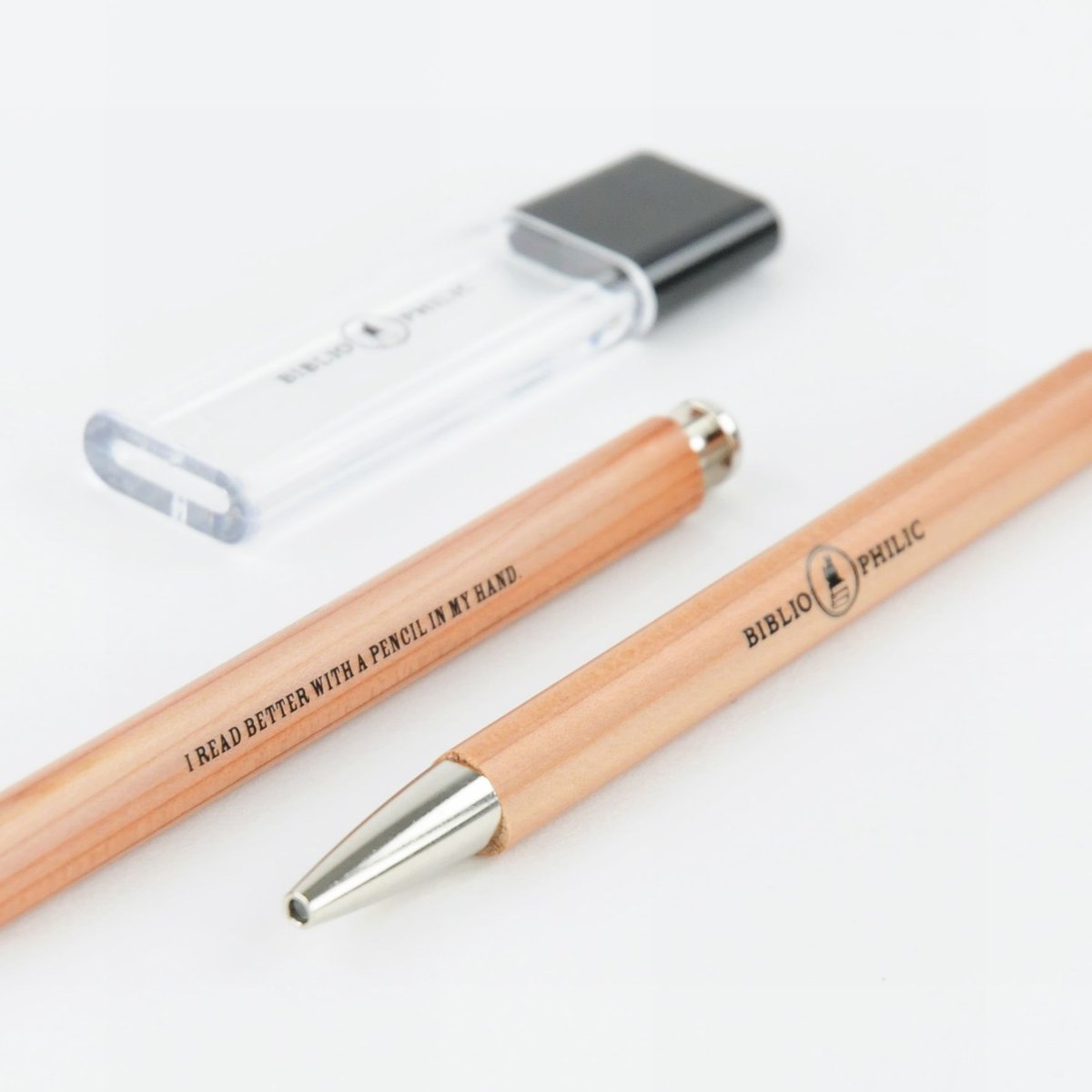 CLICK PENCIL & SHARPENER | BIBLIOPHILIC