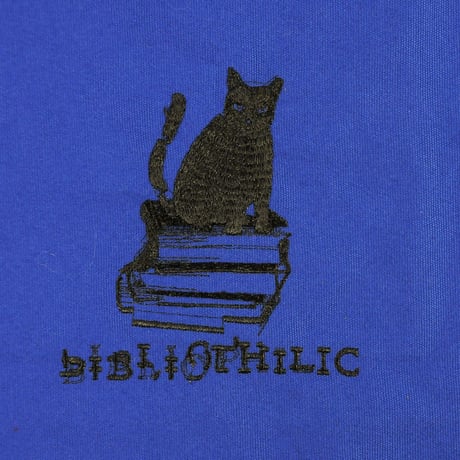 数量限定　Nukeme  ×  BIBLIOPHILIC  グリッチ刺繍キャンバストートバッグ Lサイズ