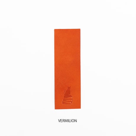 しおり　COW LEATHER BOOKMARK