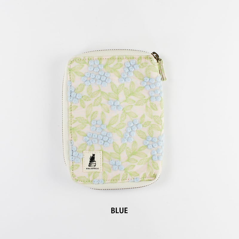 ブックポーチ / EMBROIDERY BOOKPOUCH 25AW | BIBLIOPHILIC