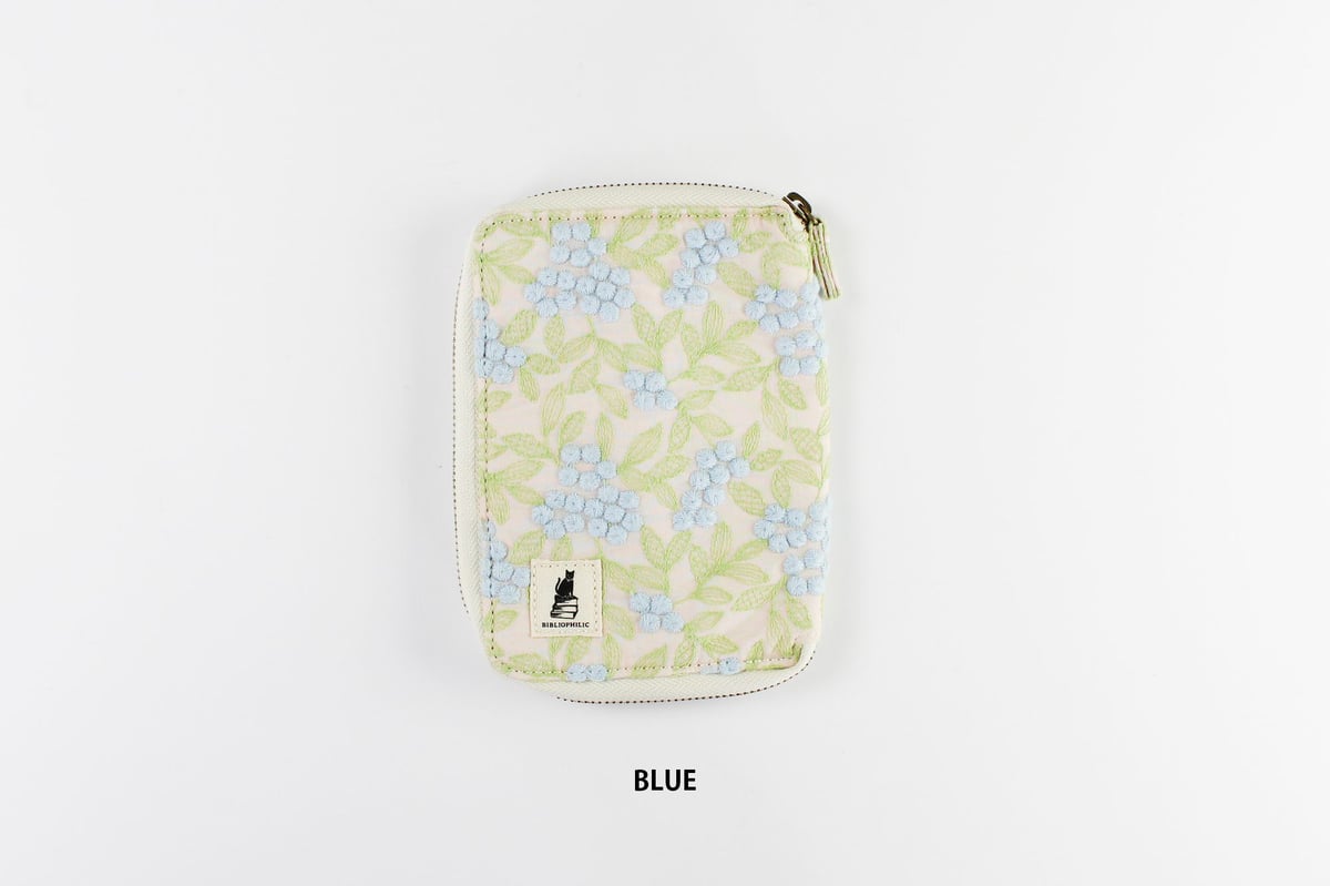 ブックポーチ / EMBROIDERY BOOKPOUCH 25AW | BIBLIOPHILIC