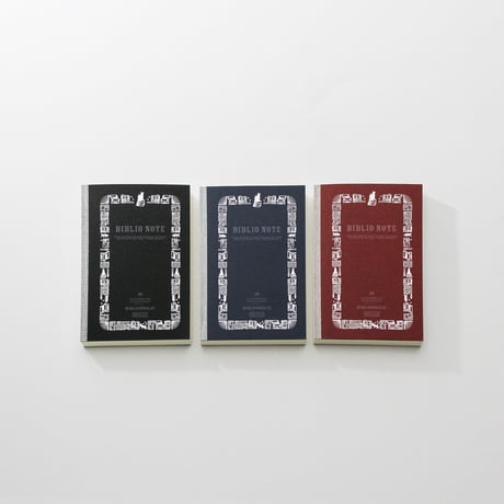 ノート / BIBLIO NOTE 無地 箔 A6文庫