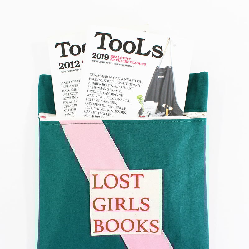 Nine Stories ナインストーリーズ ブックポーチ ブックケース Nine Stories BOOK POUCH DOT BORDER | BIBLIOPHILIC