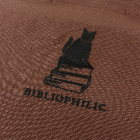 BIBLIOPHILIC CANVAS TOTE BAG  S size