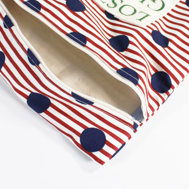 Nine Stories BOOK POUCH DOT BORDER | BIBLIOPHILIC