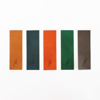 しおり　COW LEATHER BOOKMARK