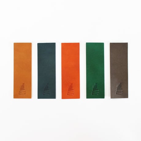 しおり　COW LEATHER BOOKMARK