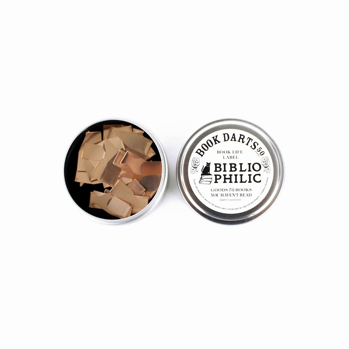 BOOK DARTS 50PIECES | BIBLIOPHILIC