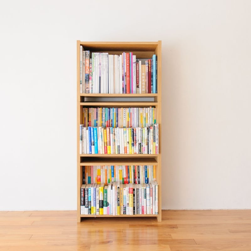 本棚　ブックシェルフ　飾り棚　3段 ブックシェルフ 黒猫の本棚 STACKING SHELF 3段 REGULAR×REGULAR