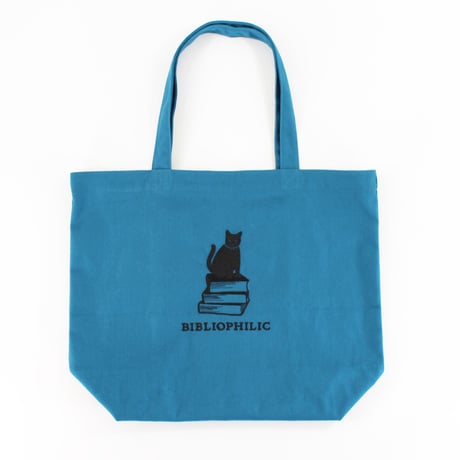 BIBLIOPHILIC CANVAS TOTE BAG  L size