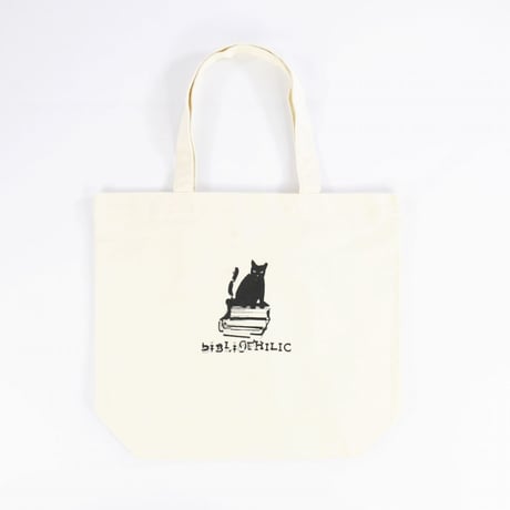 数量限定　Nukeme  ×  BIBLIOPHILIC  グリッチ刺繍キャンバストートバッグ Lサイズ