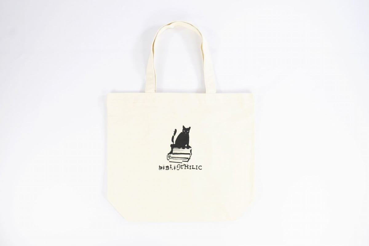 数量限定 Nukeme × BIBLIOPHILIC グリッチ刺繍キャンバストートバッグ