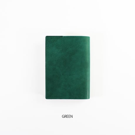 ブックカバー / COW LEATHER BOOK COVER WAXED 文庫