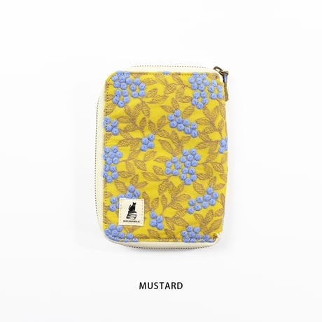 ブックポーチ / EMBROIDERY BOOKPOUCH 23AW